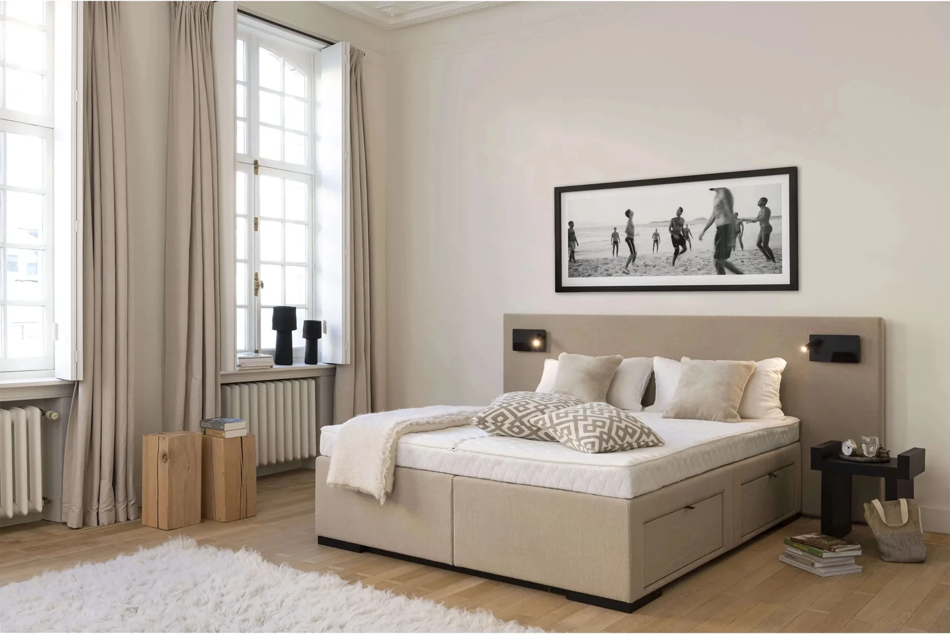 Beluga Boxspringbett